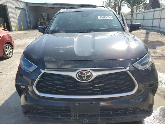 5TDGZRAH5MS053938 - 2021 TOYOTA HIGHLANDER XLE BLACK photo 5