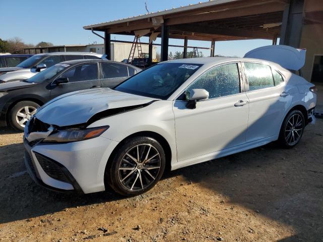 4T1G11AKXRU240529 - 2024 TOYOTA CAMRY SE NIGHT SHADE WHITE photo 1