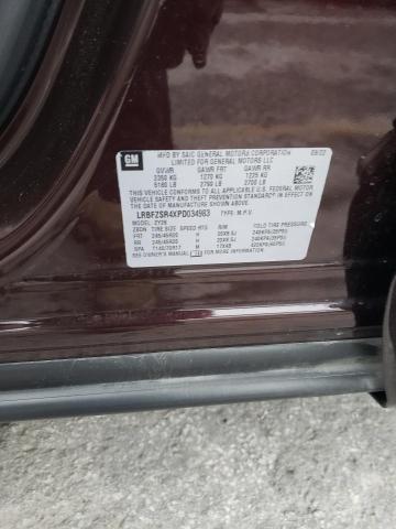 LRBFZSR4XPD034983 - 2023 BUICK ENVISION AVENIR MAROON photo 13