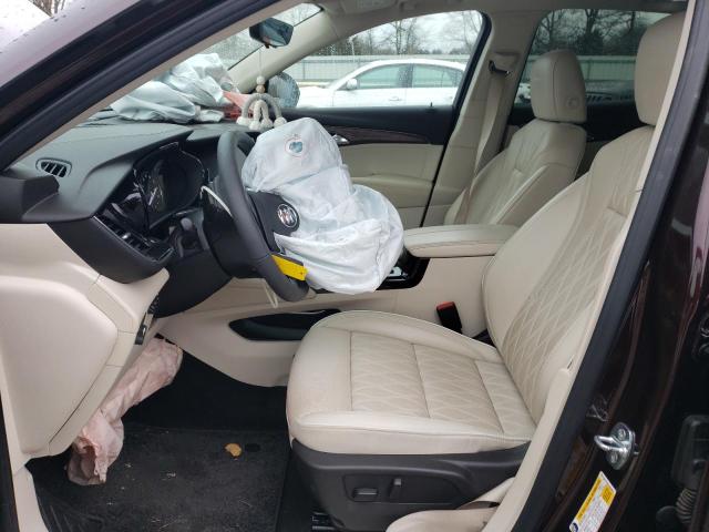 LRBFZSR4XPD034983 - 2023 BUICK ENVISION AVENIR MAROON photo 7