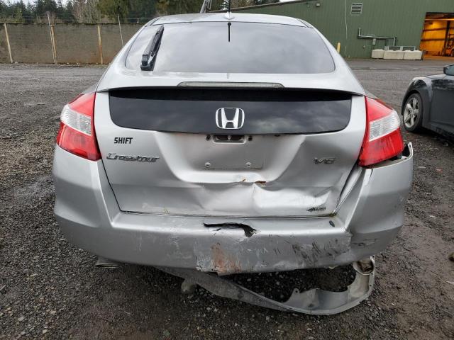5J6TF2H56CL003828 - 2012 HONDA CROSSTOUR EXL ვერცხლისფერი ფოტო 6