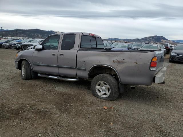5TBBT4418YS112699 - 2000 TOYOTA TUNDRA ACCESS CAB ნაცრისფერი ფოტო 2