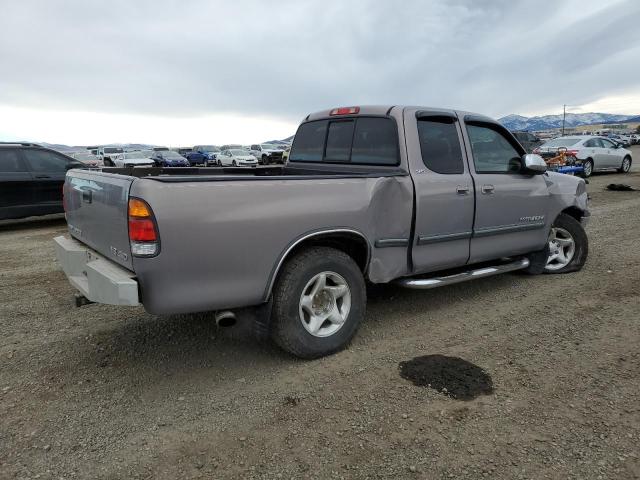 5TBBT4418YS112699 - 2000 TOYOTA TUNDRA ACCESS CAB ნაცრისფერი ფოტო 3