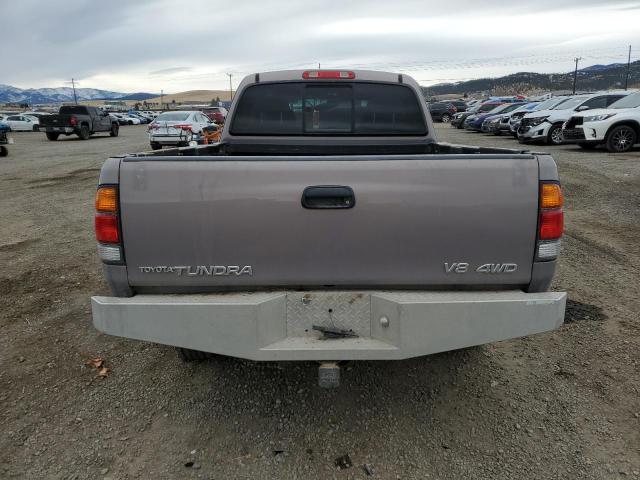 5TBBT4418YS112699 - 2000 TOYOTA TUNDRA ACCESS CAB ნაცრისფერი ფოტო 6