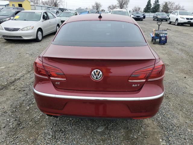 WVWBP7AN5EE526531 - 2014 VOLKSWAGEN CC SPORT RED photo 6