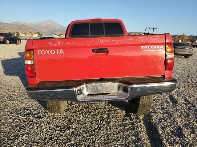 5TESN92N02Z044235 - 2002 TOYOTA TACOMA XTRACAB PRERUNNER წითელი ფოტო 6