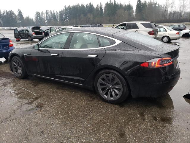5YJSA1E28LF362170 - 2020 TESLA MODEL S BLACK photo 2