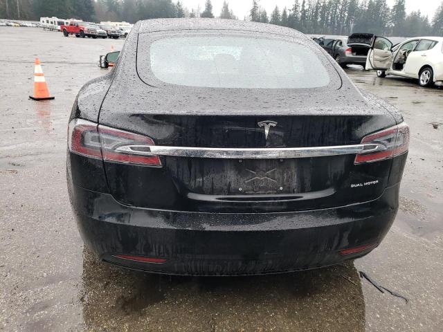 5YJSA1E28LF362170 - 2020 TESLA MODEL S BLACK photo 6