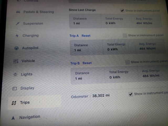 5YJSA1E28LF362170 - 2020 TESLA MODEL S BLACK photo 9