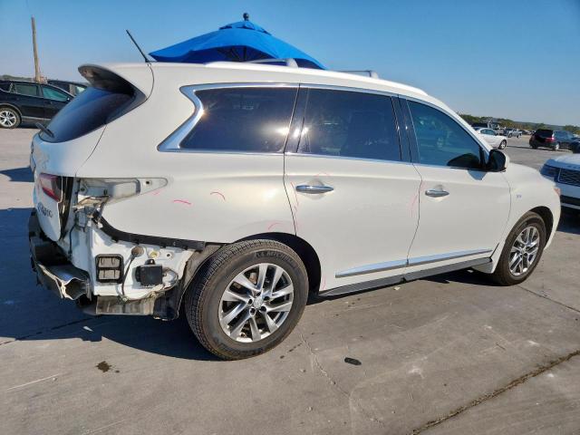 5N1AL0MNXEC527949 - 2014 INFINITI QX60 WHITE photo 3