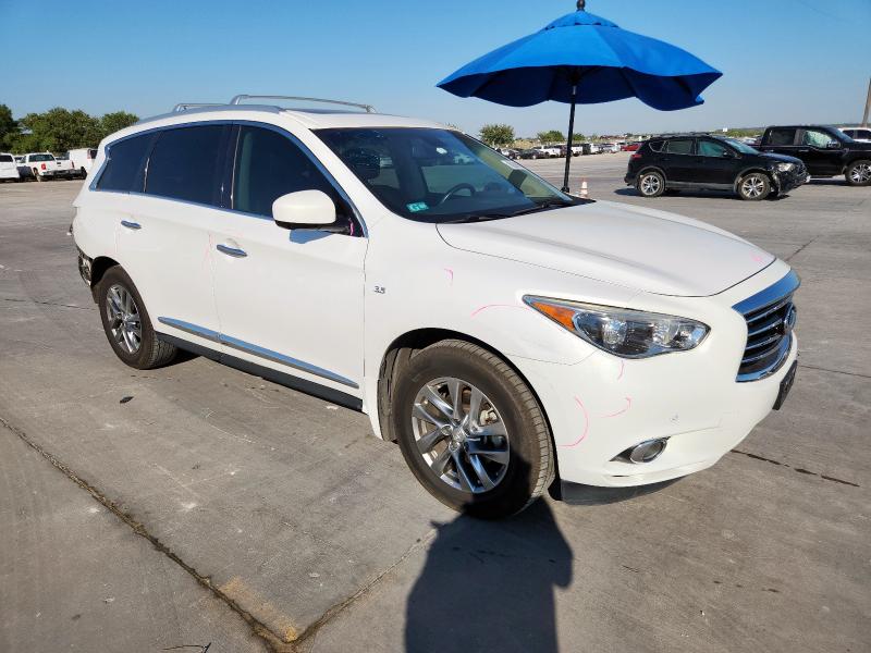 5N1AL0MNXEC527949 - 2014 INFINITI QX60 WHITE photo 4