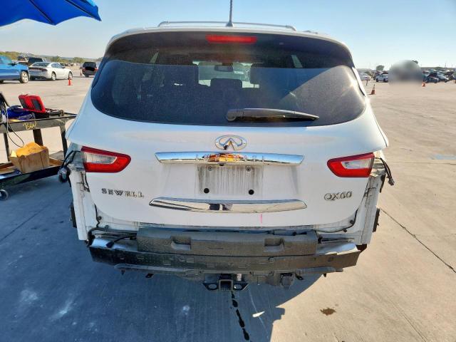 5N1AL0MNXEC527949 - 2014 INFINITI QX60 WHITE photo 6