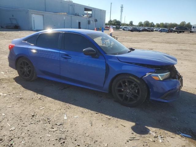 2HGFE2F55NH544024 - 2022 HONDA CIVIC SPORT 蓝色 照片 4