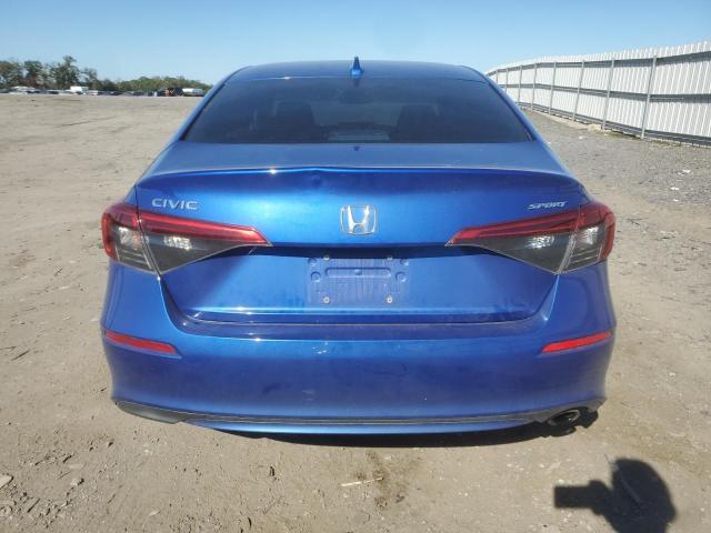 2HGFE2F55NH544024 - 2022 HONDA CIVIC SPORT 蓝色 照片 6