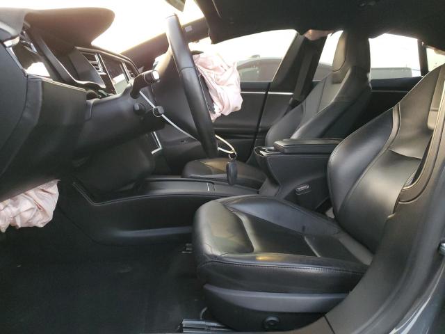 5YJSA1E19GF160886 - 2016 TESLA MODEL S GRAY photo 7