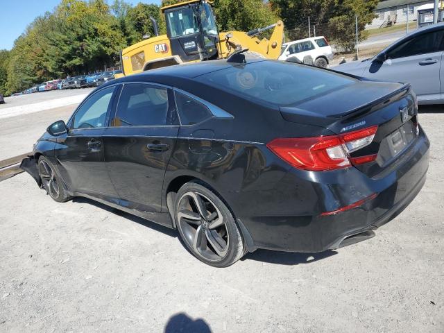 1HGCV1F36JA241662 - 2018 HONDA ACCORD SPORT Schwarz Foto 2