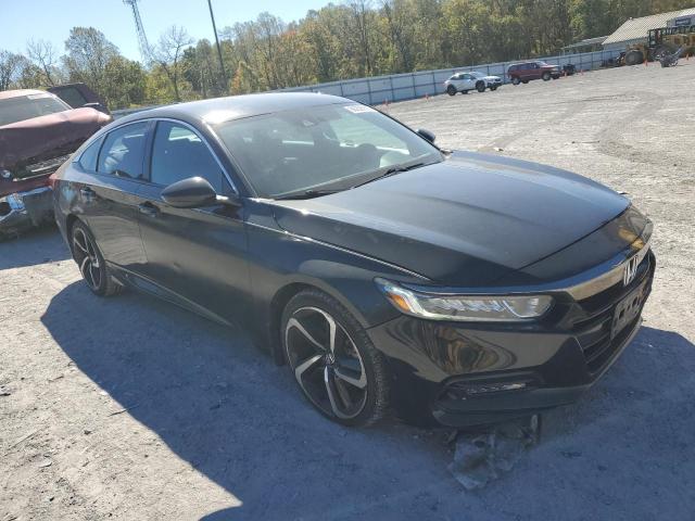 1HGCV1F36JA241662 - 2018 HONDA ACCORD SPORT Schwarz Foto 4