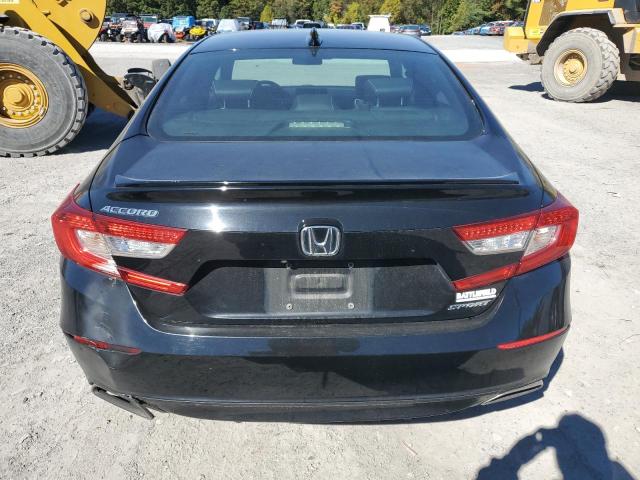 1HGCV1F36JA241662 - 2018 HONDA ACCORD SPORT Schwarz Foto 6