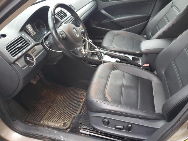 1VWBT7A35FC056392 - 2015 VOLKSWAGEN PASSAT SE TAN photo 7