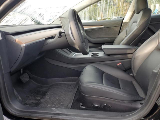 5YJ3E1EA9PF576834 - 2023 TESLA MODEL 3 BLACK photo 7