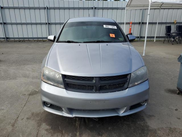 1C3CDZCB1DN664582 - 2013 DODGE AVENGER SXT ვერცხლისფერი ფოტო 5
