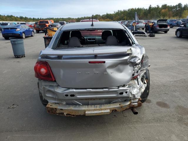 1C3CDZCB1DN664582 - 2013 DODGE AVENGER SXT ვერცხლისფერი ფოტო 6