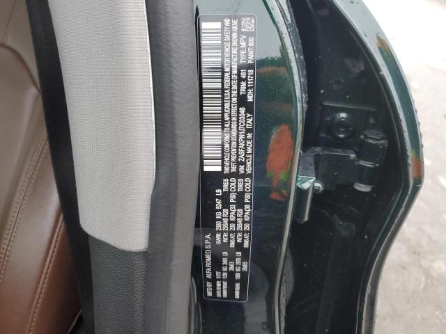 ZASFAKPN1J7C03046 - 2018 ALFA ROMEO STELVIO SPORT Grün Foto 13