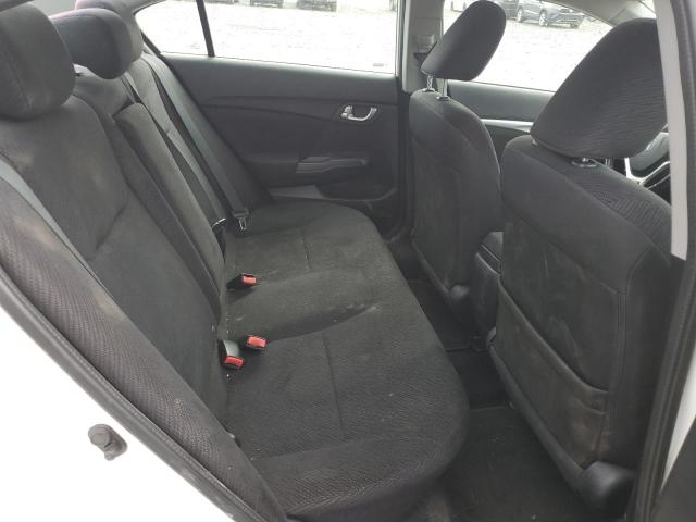 2HGFB2F58DH001547 - 2013 HONDA CIVIC LX WHITE photo 10