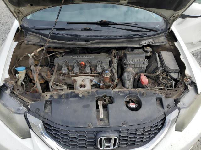 2HGFB2F58DH001547 - 2013 HONDA CIVIC LX WHITE photo 11