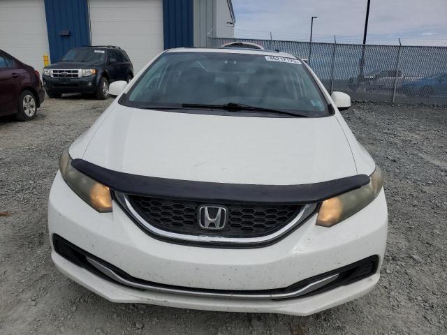 2HGFB2F58DH001547 - 2013 HONDA CIVIC LX WHITE photo 5