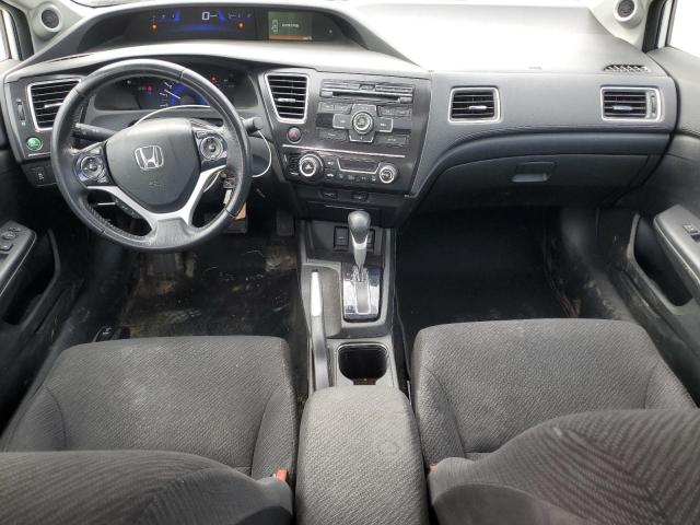 2HGFB2F58DH001547 - 2013 HONDA CIVIC LX WHITE photo 8