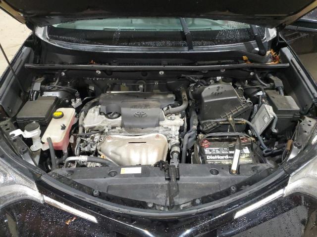 2T3BFREVXHW553102 - 2017 TOYOTA RAV4 LE BLACK photo 12
