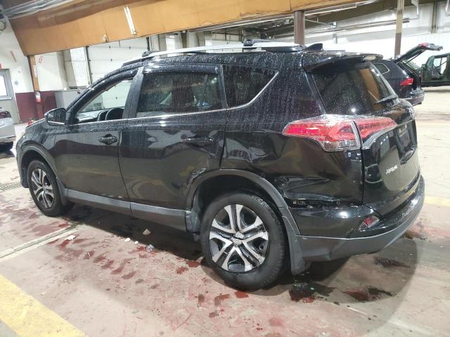 2T3BFREVXHW553102 - 2017 TOYOTA RAV4 LE BLACK photo 2
