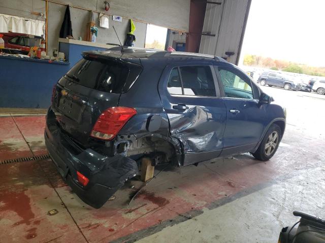 3GNCJLSB5KL310992 - 2019 CHEVROLET TRAX 1LT BLUE photo 3