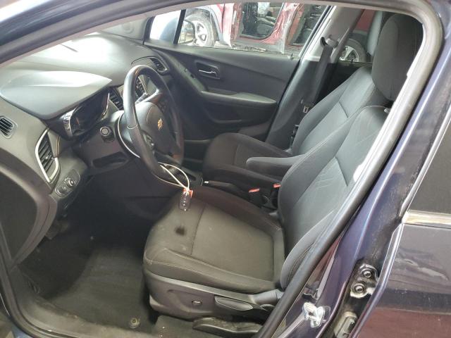 3GNCJLSB5KL310992 - 2019 CHEVROLET TRAX 1LT BLUE photo 7