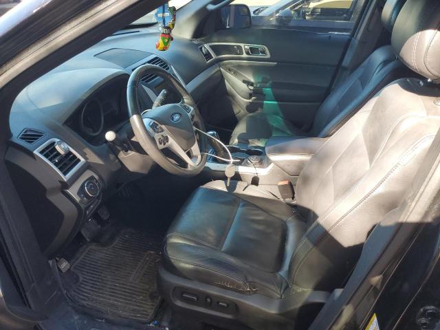 1FM5K8D89FGC18335 - 2015 FORD EXPLORER XLT შავი ფოტო 7
