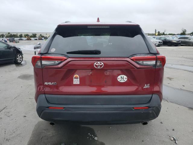 JTMF1RFV4LD526630 - 2020 TOYOTA RAV4 LE RED photo 6