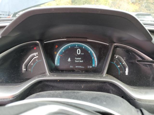 19XFC1F37HE205021 - 2017 HONDA CIVIC EX GRAY photo 9