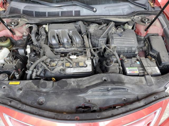JTNBK3EK7A3048105 - 2010 TOYOTA CAMRY SE წითელი ფოტო 11