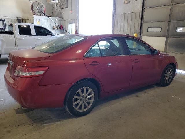 JTNBK3EK7A3048105 - 2010 TOYOTA CAMRY SE წითელი ფოტო 3