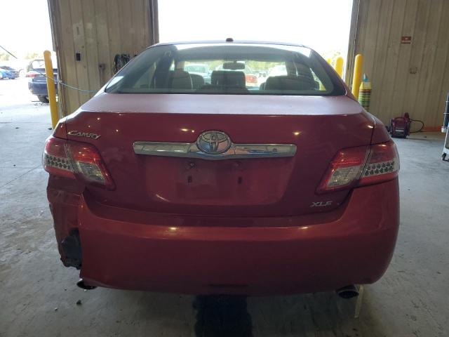 JTNBK3EK7A3048105 - 2010 TOYOTA CAMRY SE წითელი ფოტო 6