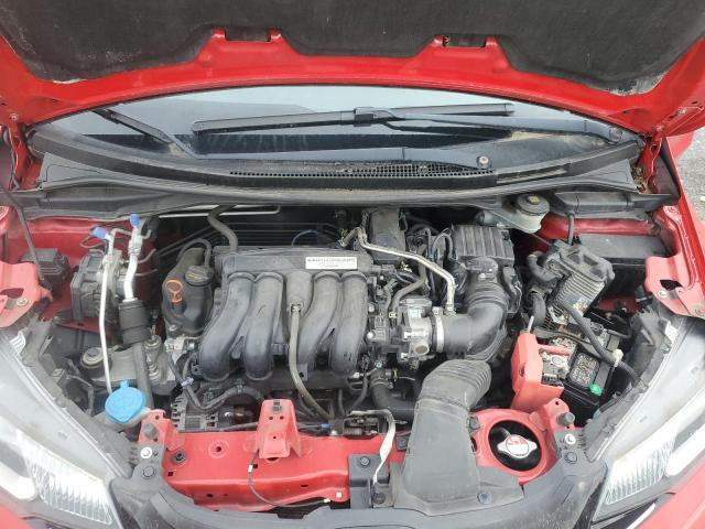 3HGGK5H86FM759405 - 2015 HONDA FIT EX RED photo 11