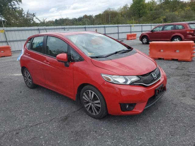 3HGGK5H86FM759405 - 2015 HONDA FIT EX RED photo 4