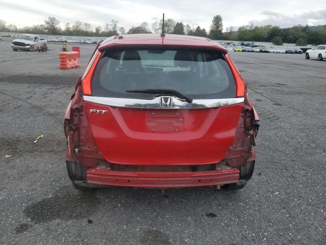 3HGGK5H86FM759405 - 2015 HONDA FIT EX RED photo 6