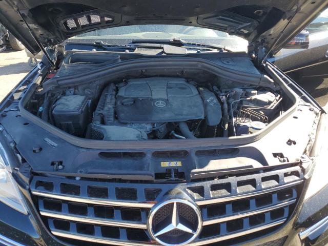 4JGDA5HB1FA484230 - 2015 MERCEDES-BENZ ML 350 4MATIC BLACK photo 12