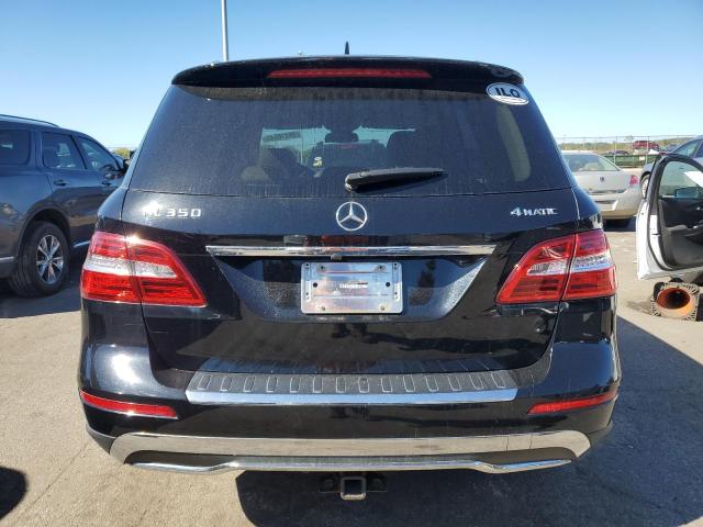 4JGDA5HB1FA484230 - 2015 MERCEDES-BENZ ML 350 4MATIC BLACK photo 6