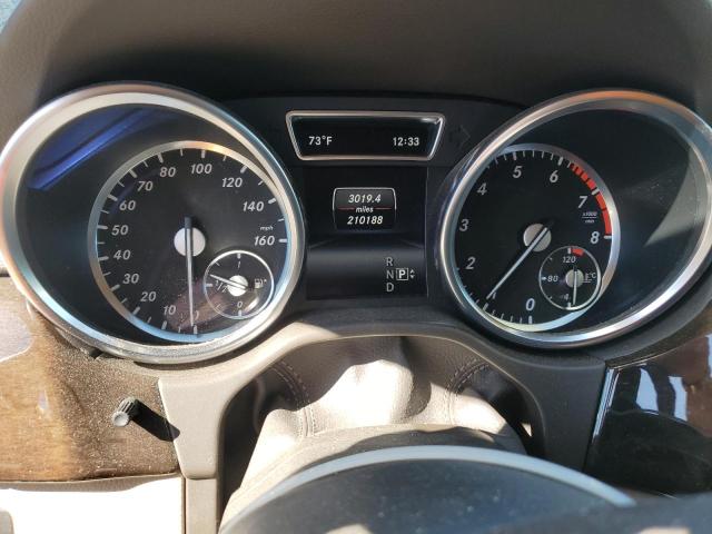 4JGDA5HB1FA484230 - 2015 MERCEDES-BENZ ML 350 4MATIC BLACK photo 9