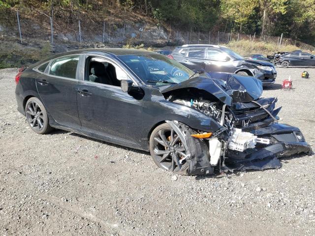 19XFC2F82KE202648 - 2019 HONDA CIVIC SPORT Schwarz Foto 4