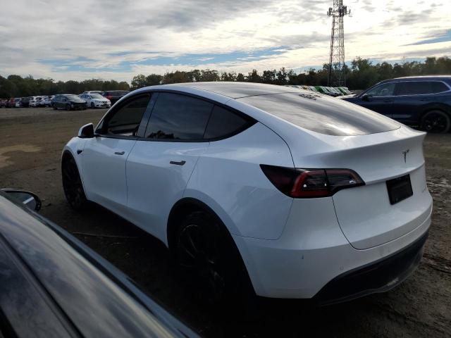5YJYGDEE2MF085201 - 2021 TESLA MODEL Y WHITE photo 2