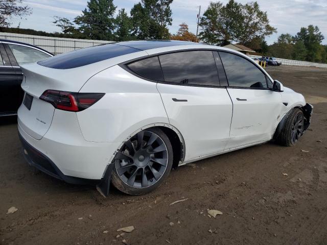 5YJYGDEE2MF085201 - 2021 TESLA MODEL Y WHITE photo 3
